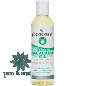 Cococare Aceite de Macadamia 118ml I Puro y Organico Colombia