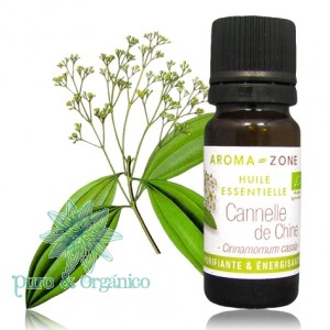 AZ Aceite esencial de Canela 10ml Puro 100% Organico Colombia Cinnamomum cassia (Cannelle de chine)