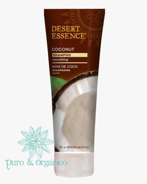 Shampoo de Coco Desert Essence Organico 237ml Bogota