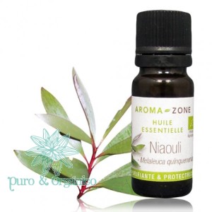 Aroma Zone Aceite de Niaouli Organico Melaleuca quinquenervia cineolifera Bogota Colombia