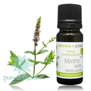 Aceite Esencial de Hierbabuena BIO Organica Mentha spicata Colombia-30 ml verte (1Oz)