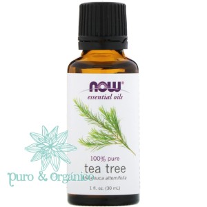 Now Foods Aceite Esencial de Arbol de Te 30ml Puro 100% Tea tree oil puroyorganico Colombia
