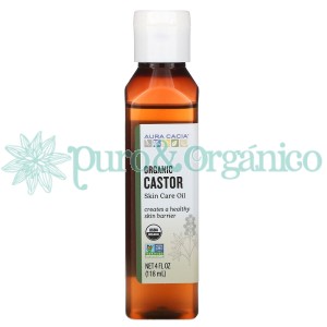 Aura Casia Aceite de Ricino Certificado Organico 118ml Bogota castor oil