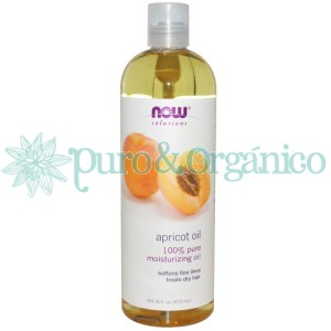 Now Solutions Aceite de Albaricoque 476ml Aceite de Durazno Apricot Oil 