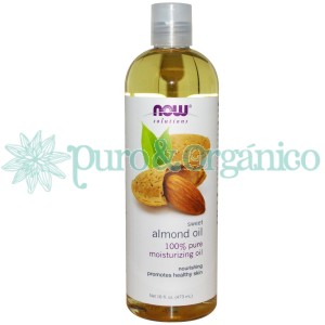 Now Aceite de Almendras 473ml Puro 100% Bogota Colombia sweet Almond oil 