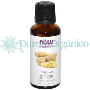 NOW Foods Aceite Esencial De Jengibre 30ml Puro Ginger Colombia Promo