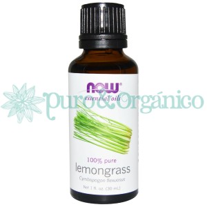 NOW Aceite Esencial de Limonaria 30ml Puro 100% Lemongrass Oil / Bogotá, Colombia
