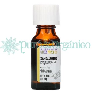 Aura Cacia Aceite de Sandalo 15ml sandalwood oil Bogota Colombia