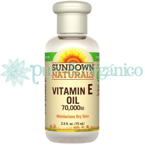 Sundown Naturals Aceite con Vitamina E 70.000 UI 75ml