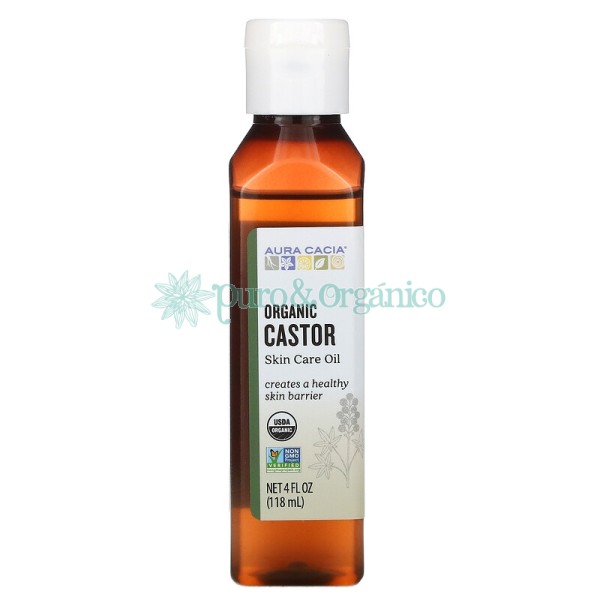 Aura Casia Aceite de Ricino Organico 118ml Bogota castor oil