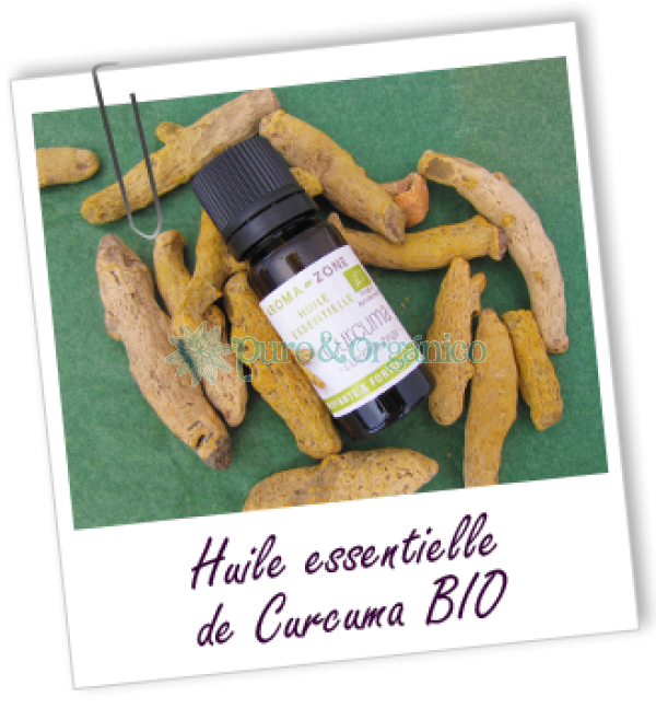 Aceite Esencial de Curcuma Organica BIO -5ml Bogota Colombia Puro y Organico Curcuma longa