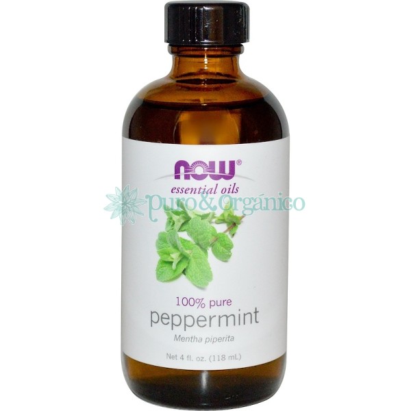 Now Foods Aceite Esencial de Menta Piperita 118ml Puro 100% peppermint oil