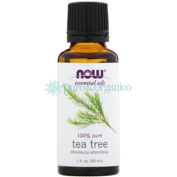 Now Foods Aceite Esencial de Arbol de Te 30ml Puro 100% Tea tree oil puroyorganico Colombia