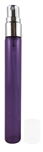 Frasco Spray vaporizador 10ml vidrio violeta Puro y Organico Colombia